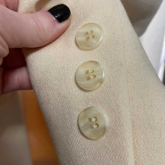 Vintage Pendleton Cream Blazer - Picture 7 of 7
